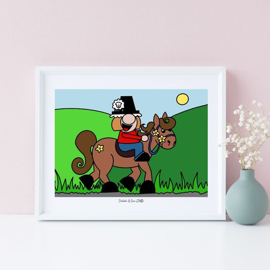 Giclée Fine Art Prints - Horse Rider