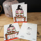 Greeting Card - Christmas Puds